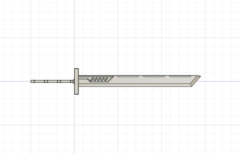 Sword for 1/144 Gundam Scaling