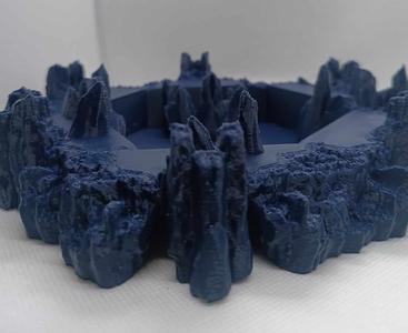 DnD Mountain Fortress Terrain