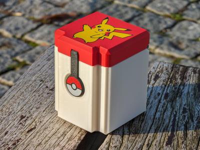 Pokemon Card Box - Pikachu