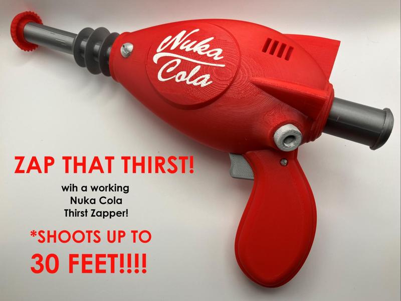 Nuka Cola Thirst Zapper Squirt Gun (from Fallout)