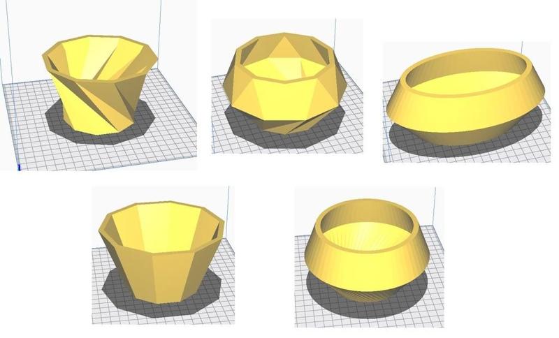 Geometric Flowerpot