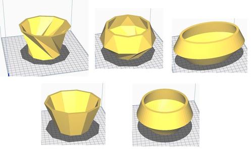 Geometric Flowerpot