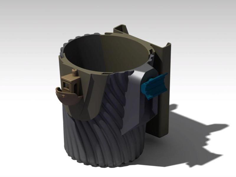 Modular stroller phone, cup, benchy holder