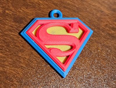 Superman Keychain