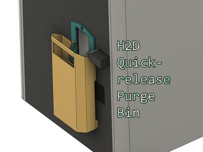 H2D Slim Purge Bin