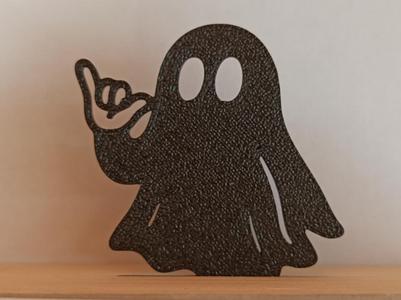 Relaxed Ghost Bookmark 