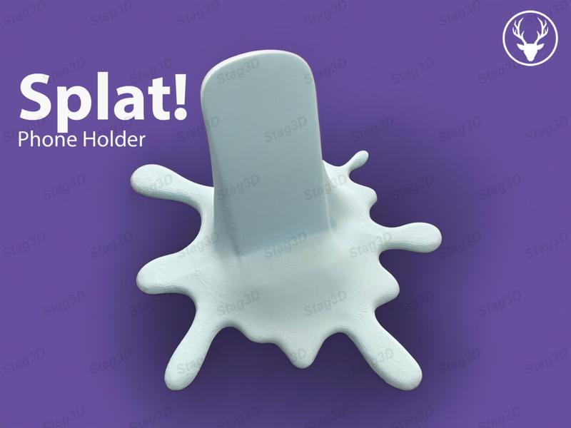 Splat! mobile phone stand