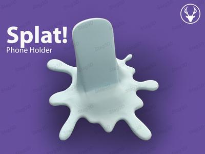 Splat! mobile phone stand