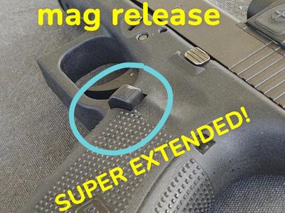 Glock Super Extended Mag Release