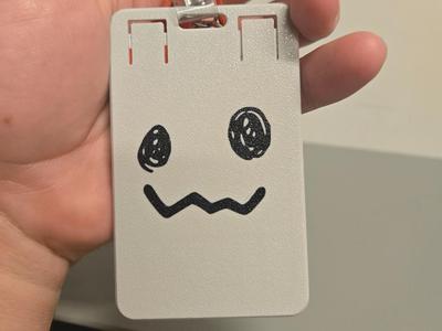 Mimikyu ID/Credit Card/Badge Holder