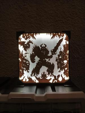 War Lamp/Deco (DIY) With Easy Solution To Change Front !