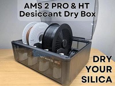 AMS 2 PRO & HT Desiccant Dry Box-Silica Gel Dryer