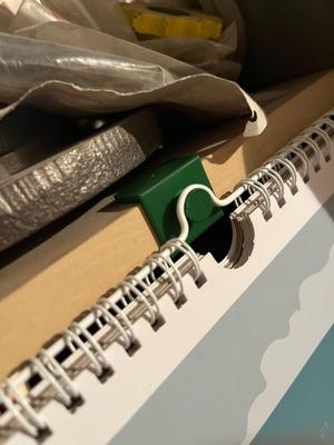 Hook on the calendar