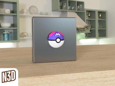 N3D Magnet - Master Ball
