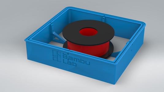 BambuLab X1C/P1P - Rise & Dry - Dry your filament while Printing!