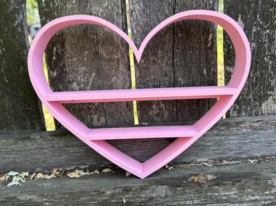 Heart Shelf Display Miniverse Spice Rack Wall
