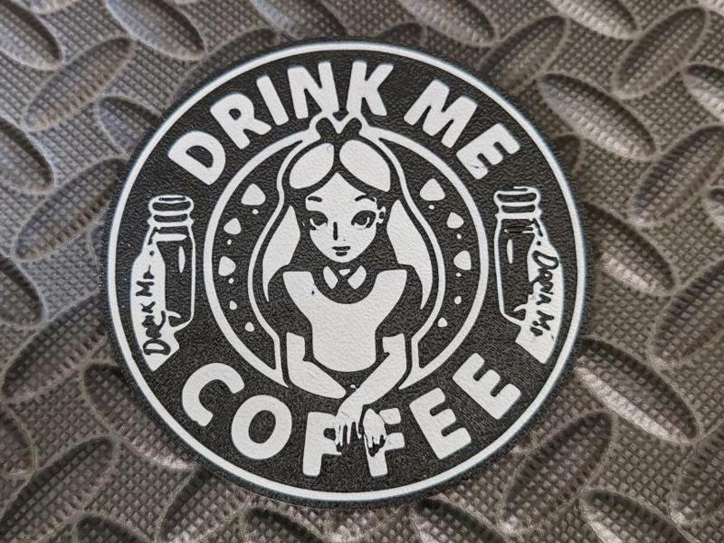 alice coaster coffee