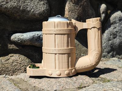 Viking Runes  - Dice Tower & Can Holder Tankard