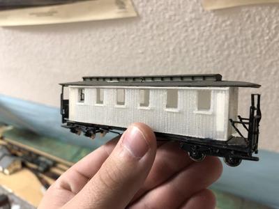 H0 Trailer - Saxon Narrow Gauge Railway