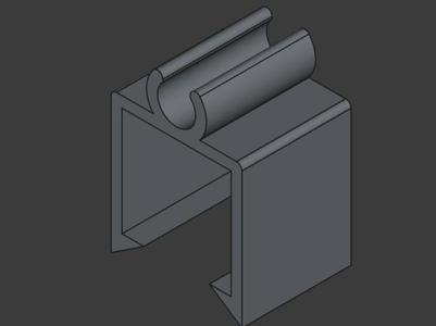 Microphone arm clips