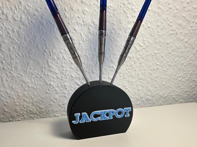 Adrian Lewis "Jackpot" Darts Display Stand