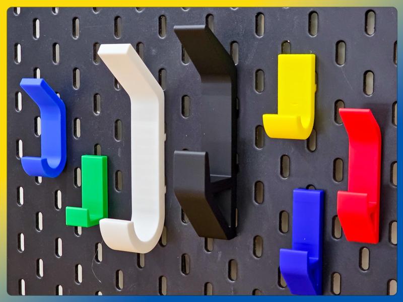 Wall Hooks for IKEA Skadis