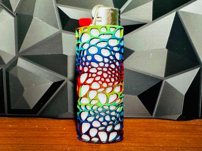 Voronoi Bic lighter