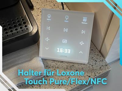 Holder for Loxone Touch Pure / Flex / NFC