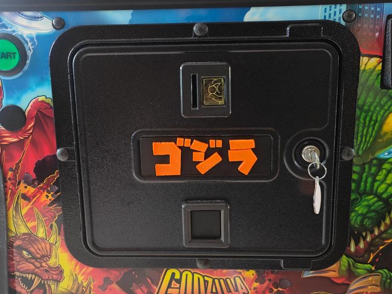 Stern Pinball Godzilla Magnetic Door Decor