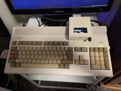 Amiga 1200 external Gotek for Retro32 OLED
