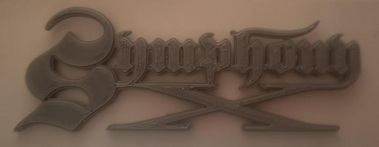 Symphony X logo - without hole