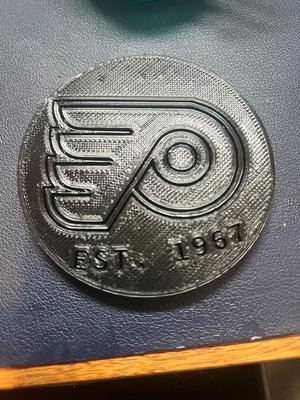 philadelphia flyers coaster for drinks and beers