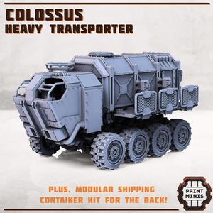 Colossus Heavy Transport with Container
