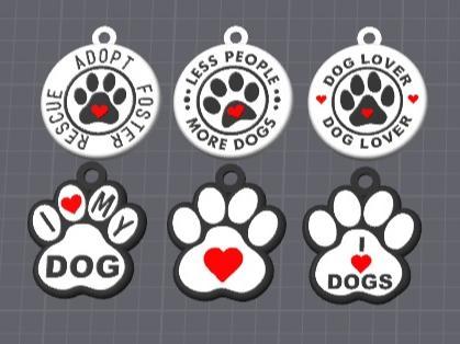 dog related fun keychains set free commercial