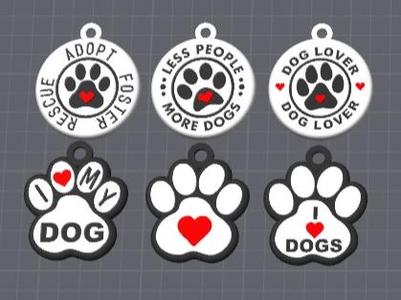 dog related fun keychains set free commercial