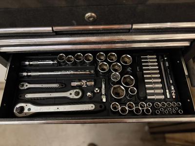 Biltema Gridfinity Wrench Socket storage tool set