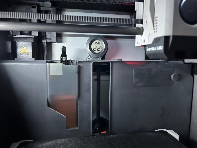 X1C Angled Hygrometer Mount