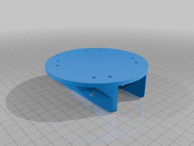 Thrustmaster Warthog HOTAS mounting brackets for 8020 extrusion