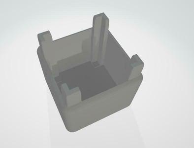 MOUNTING PROFILE CAP 25X25MM
