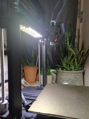 Ender 3 V3 SE/KE LED Light Mount (Remix)