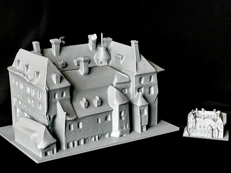 Project 1725 model of the Historical Museum
