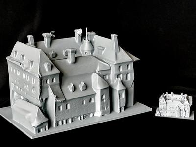 Project 1725 model of the Historical Museum