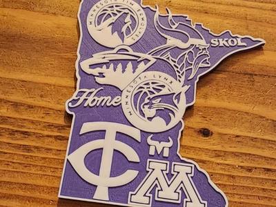 MN Sports Chain & Wall Art