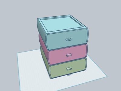 Stack drawers