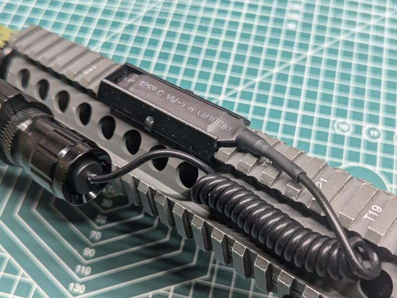 Airsoft Flashlight pressure pad holder