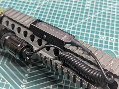 Airsoft Flashlight pressure pad holder