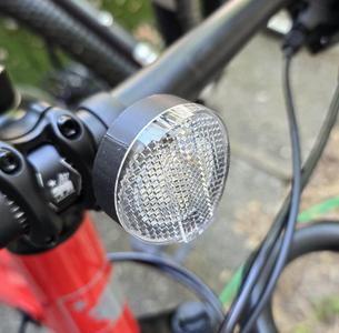Bike Front Reflector Airtag Holder
