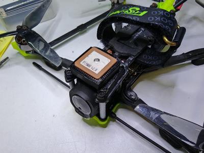 Flywoo Explorer LR4 GPS Mount (GPS FLYWOO 18x18) for the front