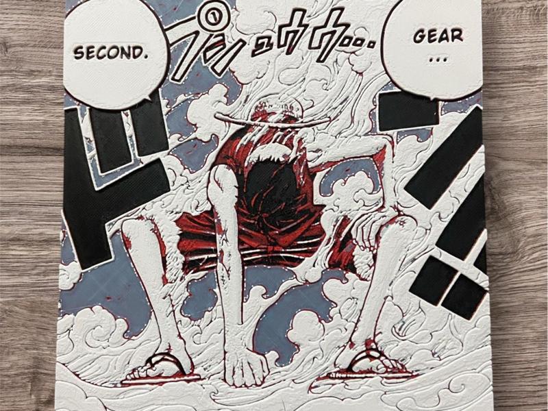 Luffy GearSecond HueForge