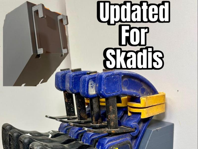 Irwin Quick-grip wall mounted rack SKADIS VERSION
